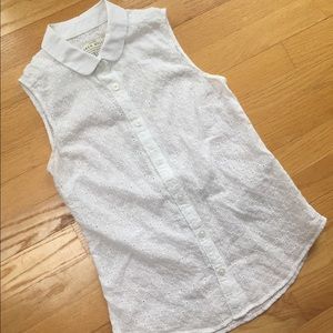 Jack Wills | Cotton Eyelet Blouse